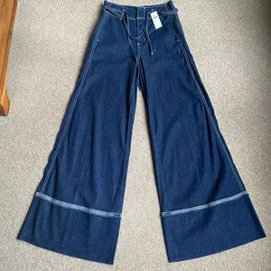 Pilcro by Anthropologie. NWT. Wide Leg Denim. Size 25.